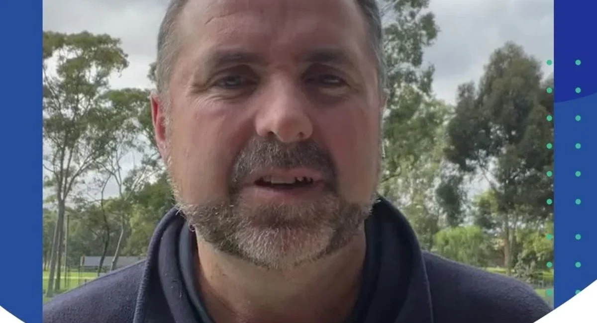 Image of Matthew Clayton, Australian Chef de Mission to 2023 IBSA World Games, looking at camera