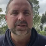 Image of Matthew Clayton, Australian Chef de Mission to 2023 IBSA World Games, looking at camera