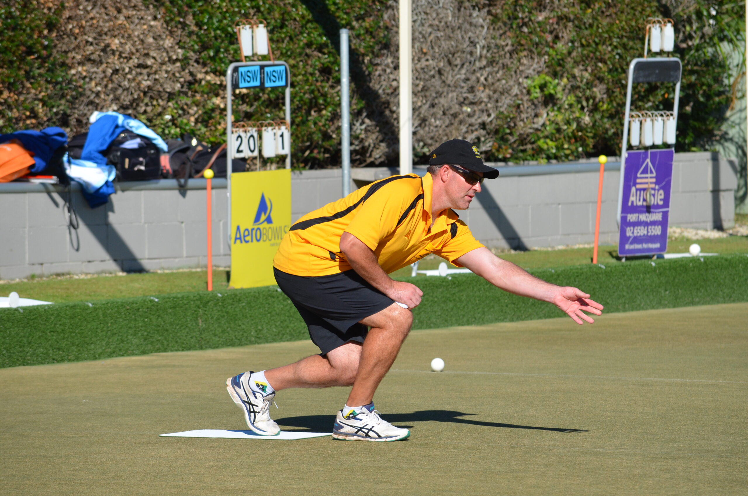 WA representative in the motion of bowling in Port Macquarie